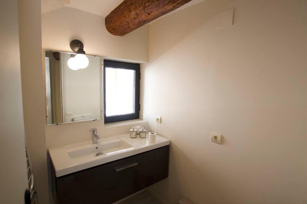 Apartament Central Amb Terrassa Alp Ngoại thất bức ảnh